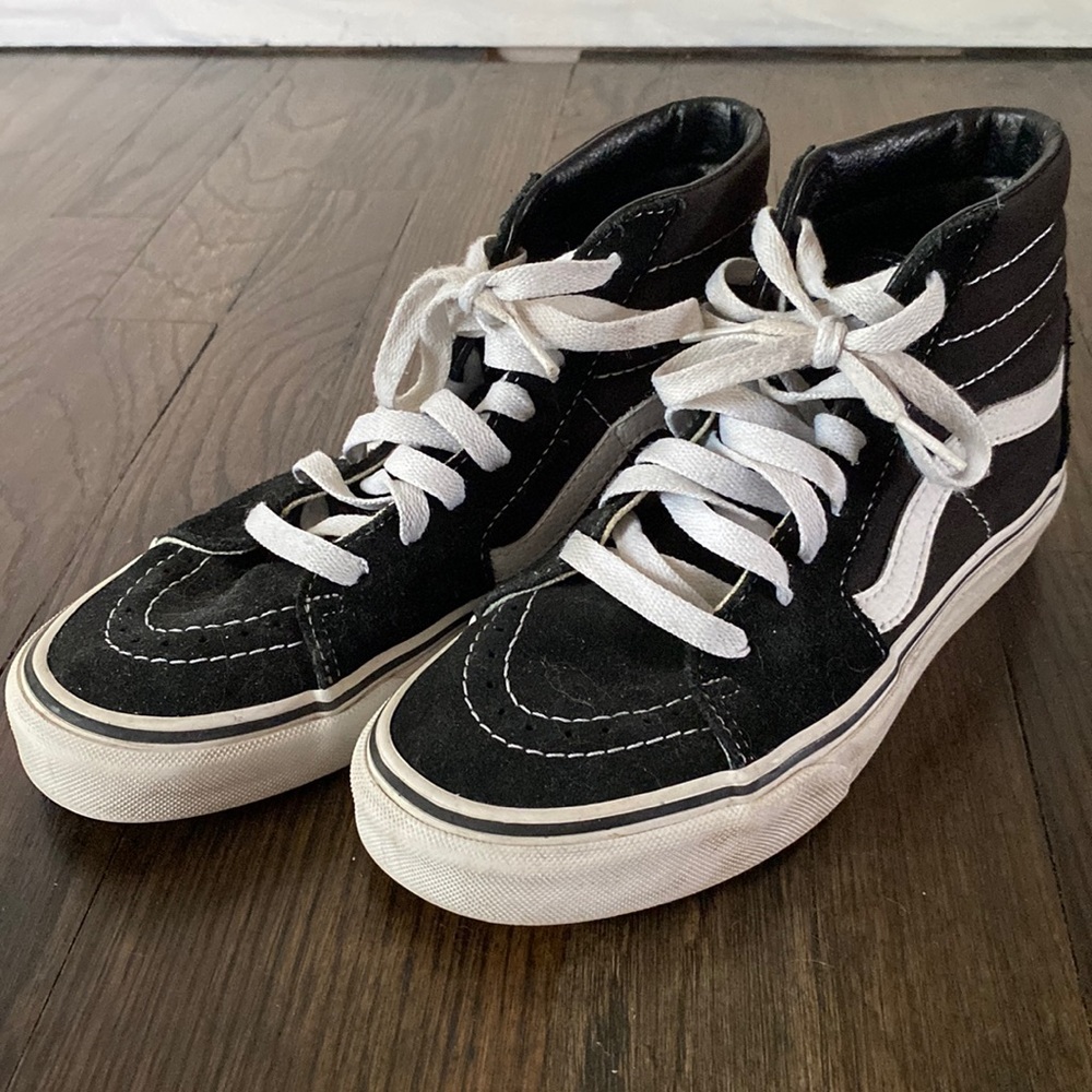 Black Hightop Vans